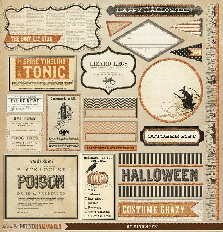 LFH Glittered Accessories Sheet