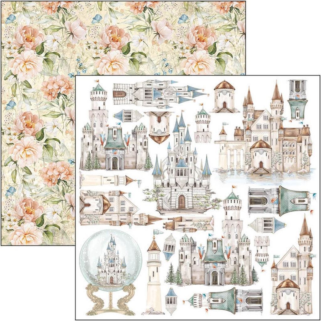 Ciao Bella 6" x 6" Fussy cut pad  Reign of Grace