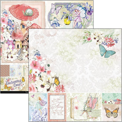 Ciao Bella Enchanted Land 8inc x 8inc Paper Pad