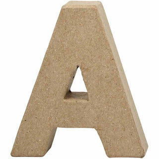 Papier Mâché Letters and Numbers - 10 cm-20.5 cm