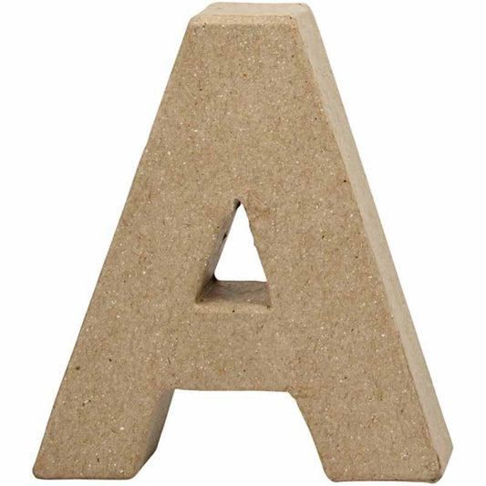 Papier Mâché Letters and Numbers - 10 cm-20.5 cm