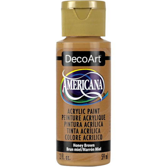 DecoArt Honey Brown Americana Acrylic 2oz