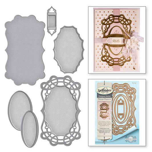 Curled Grace Oval