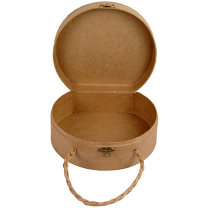 Single Papiermache photo frame bag - rounded