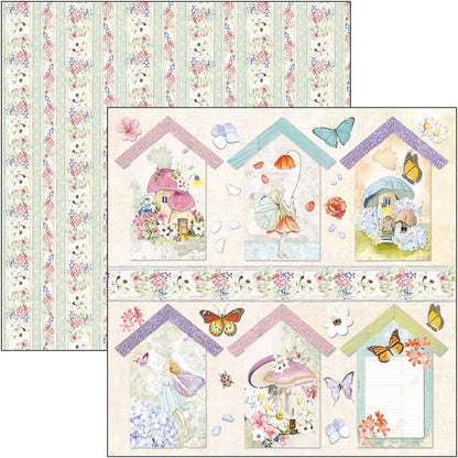 Ciao Bella Enchanted Land 8inc x 8inc Paper Pad