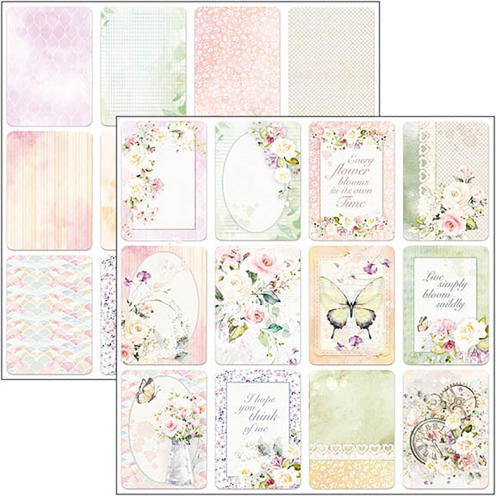 Ciao Bella Blooming 12inc x 12inc Paper Pad