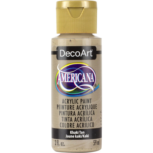 DecoArt Khaki Tan Americana Acrylic 2oz