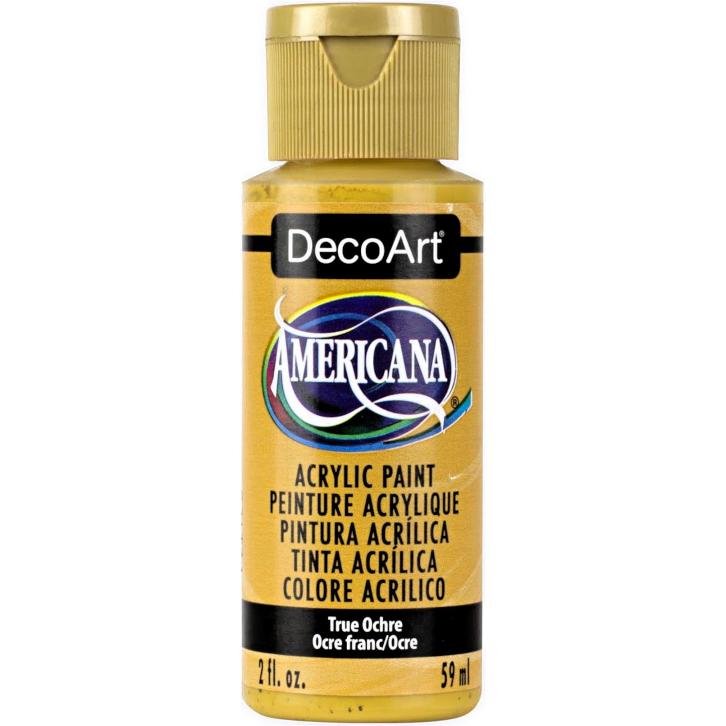 DecoArt True Ochre Americana Acrylic 2oz