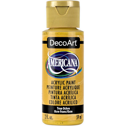 DecoArt True Ochre Americana Acrylic 2oz