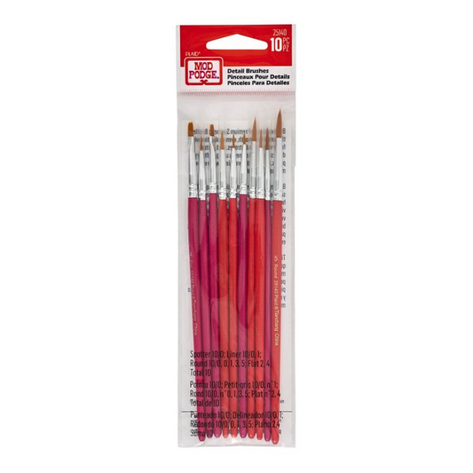 Mod Podge â€“ Detail Brush Set