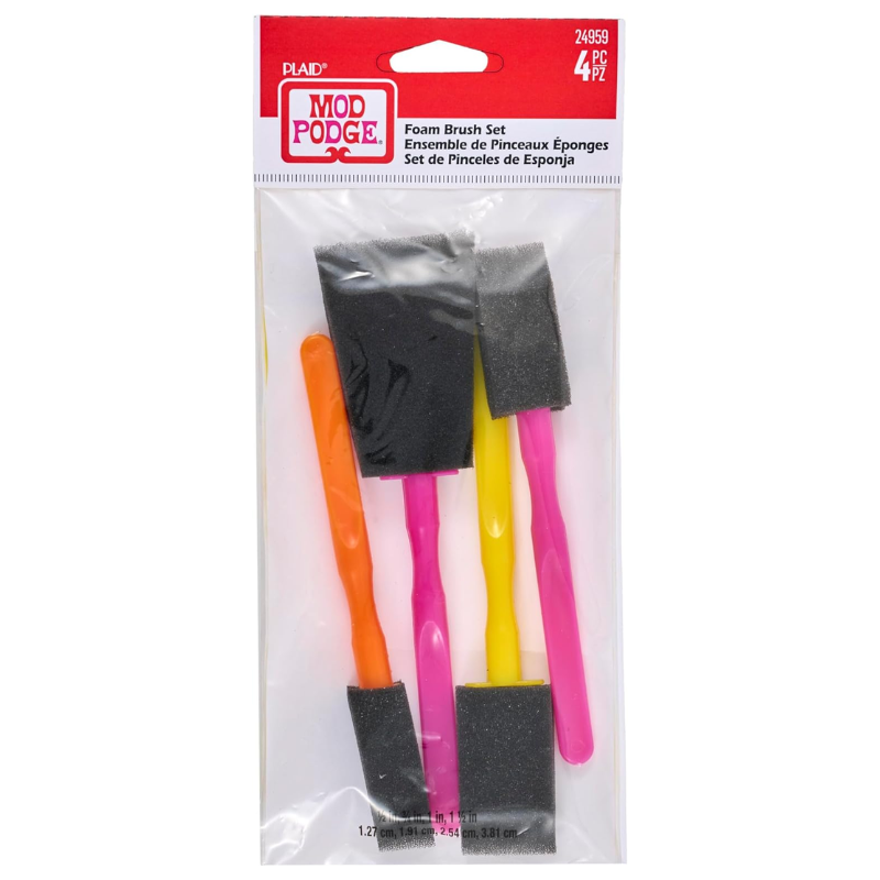 Mod Podge – Foam Brush Set