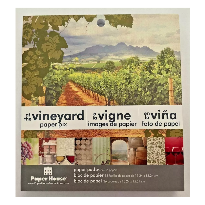 Paper House Productions -  At the Vineyard 6x6 Paper Pad
