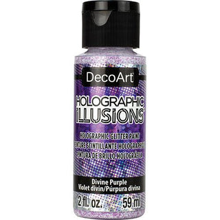 DecoArt Divine Purple Holographic Illusions