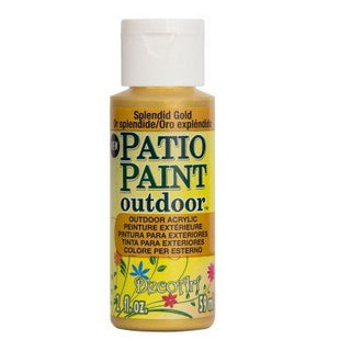 DecoArt Splendid Gold Acrylic Patio Paint