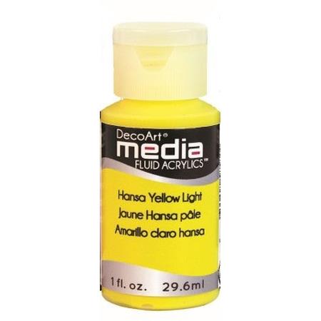 DecoArt Hansa Yellow Light (Media Paint)