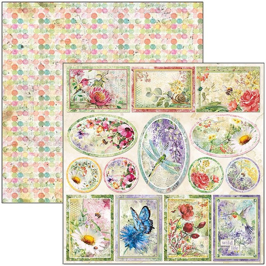 12"x12" Sheets x12 Microcosmos Frames