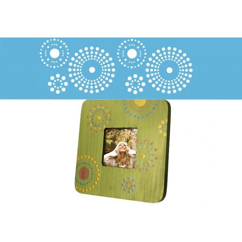 DecoArt Kaleidoscope Border Stencil