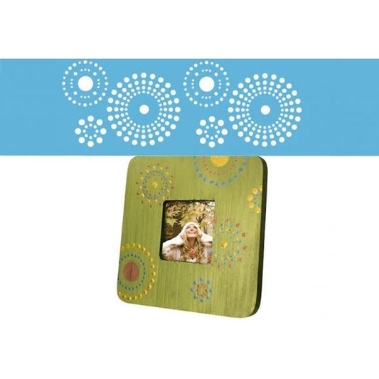 DecoArt Kaleidoscope Border Stencil
