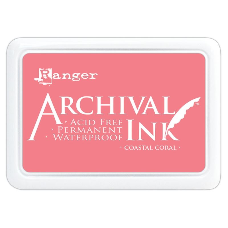 Tim Holtz - Archival Ink Pad Coastal Coral