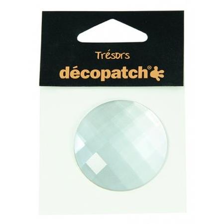 Pack of 1 gem, 4.5cm  White