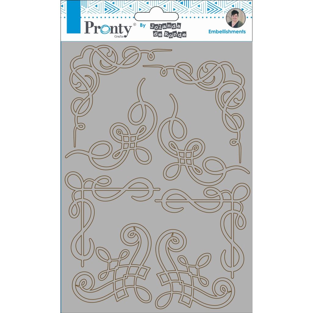 Baroque corners A5by Jolanda