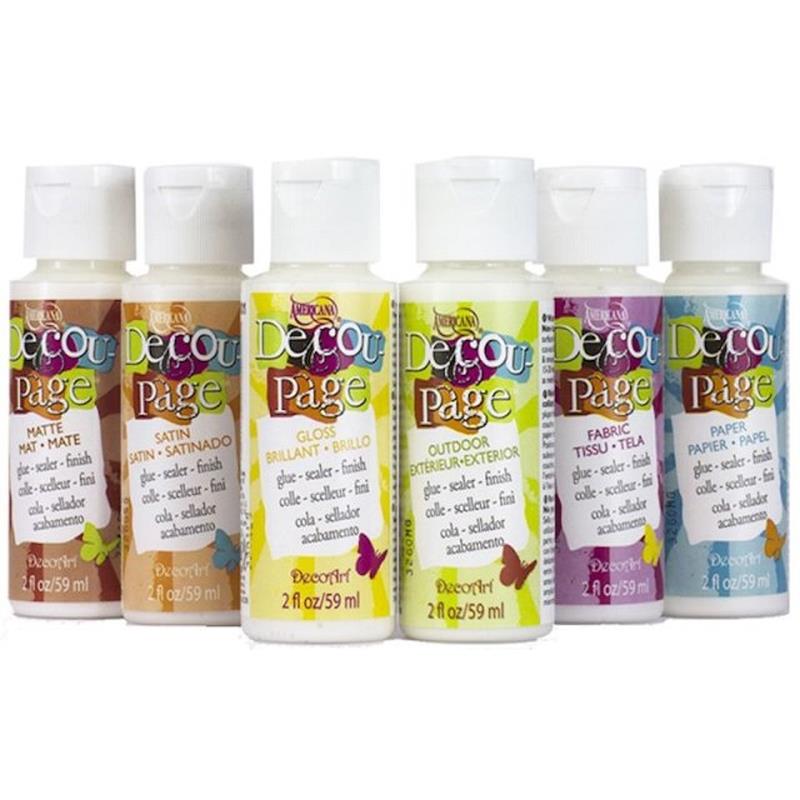 DecoArt Variety Pack Includes 6 - 2oz Bottle