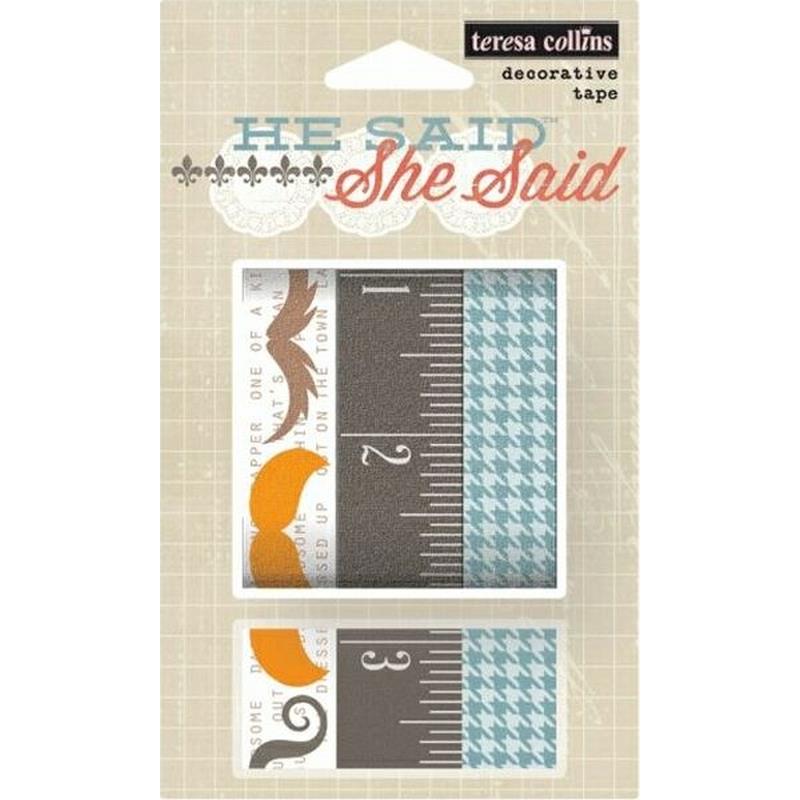 He Said Decorative Tape Sold in Singles