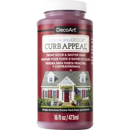 DecoArt Estate Red Curb Appeal