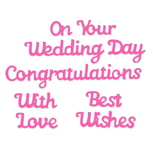 SD On Your Wedding Day Sweet Dixie Cutting Die