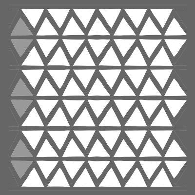 DecoArt Tribal Triangle Stencil