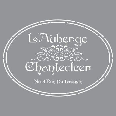 DecoArt The French Inn Stencil