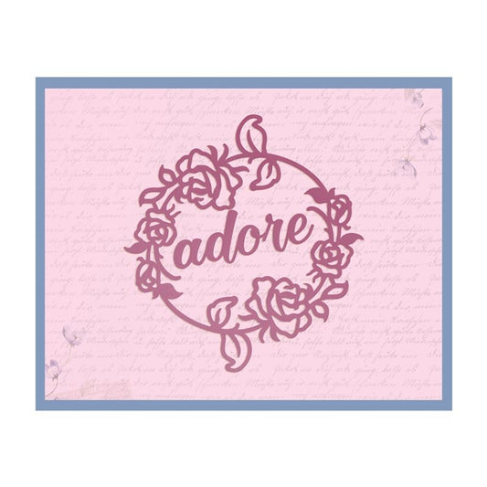 Impression Die - Rosey Frame