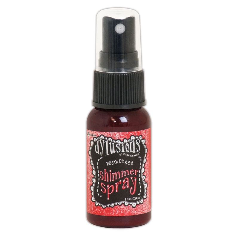 Shimmer Spray Post box Red