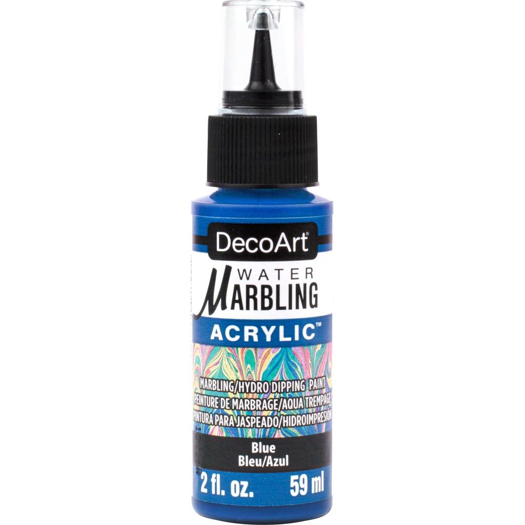 DecoArt Blue 2oz Water Marbling Paint