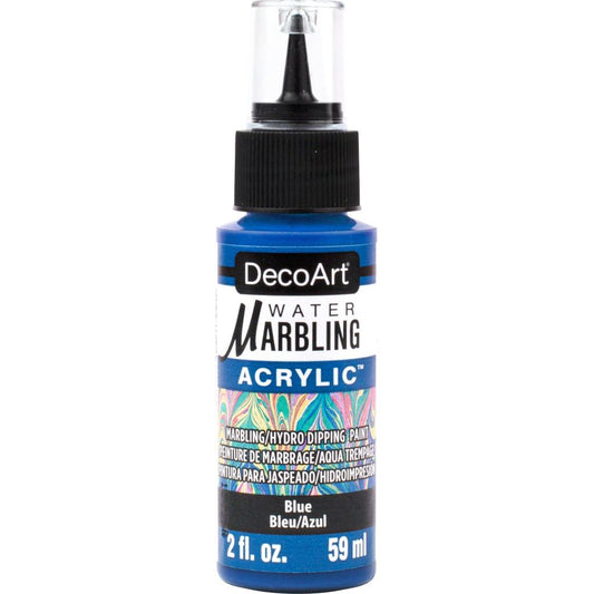 DecoArt Blue 2oz Water Marbling Paint