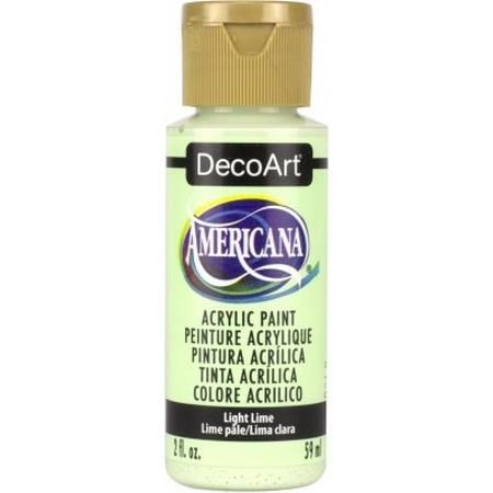 DecoArt Light Lime Americana Acrylic Paint