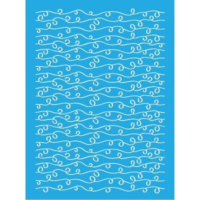 DecoArt Loopy Stencil