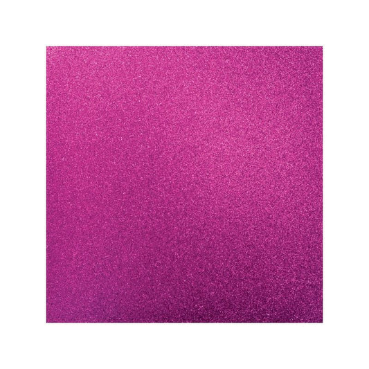 Glitter Cardstock - Magenta Sold in Packs of 10 Sheets