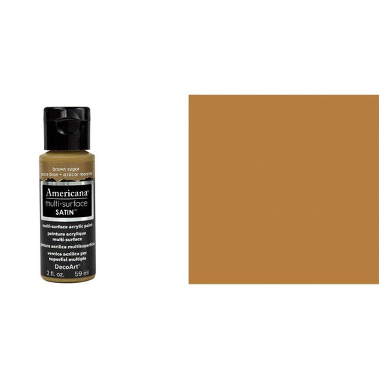 DecoArt Brown Sugar Multi Surface Satin 2oz