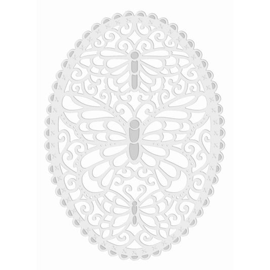 SD Butterfly Oval Sweet Dixie Cutting Die