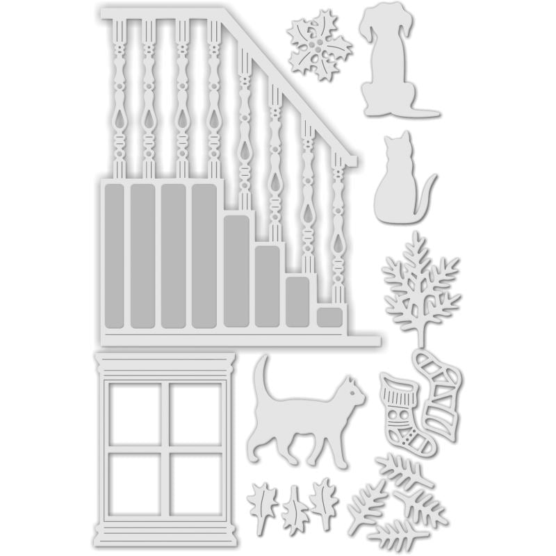 SD Staircase and Accessories Sweet Dixie Cutting Die