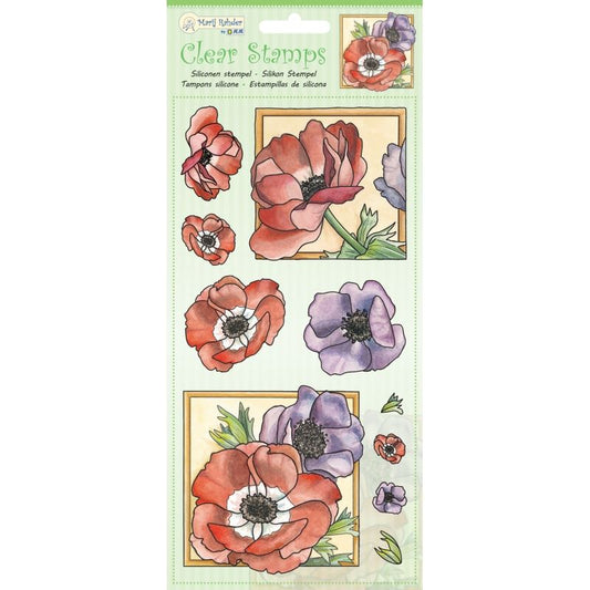 MRJ Clear Stamps Poppy