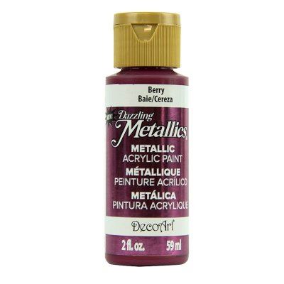 DecoArt Berry Dazzling Metallics Acrylic Paint