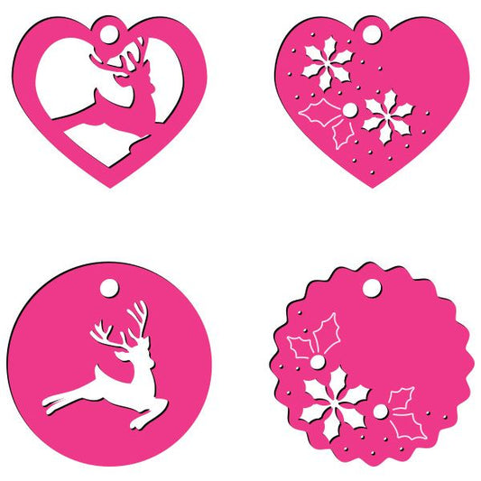 Christmas Reindeer & Winter Tags