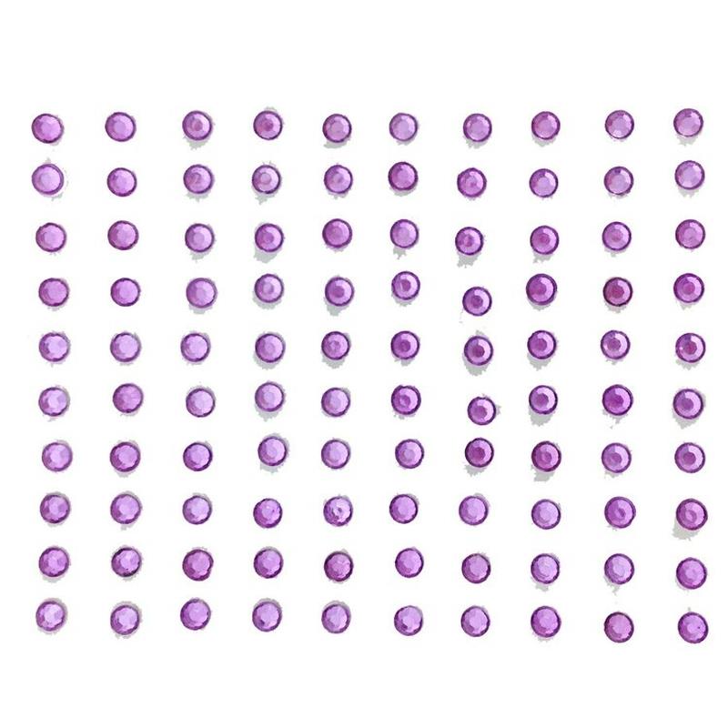 Lilac 100 Extra Large Diamond Studs Sold in single strips