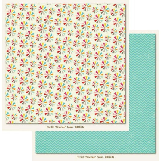 My Girl Pinwheel Paper