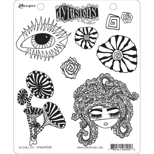 Stamp Ocean Life