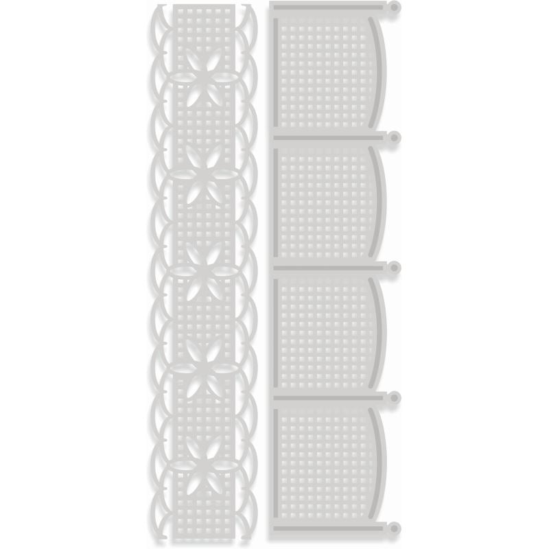 PSCC Fence and Trellis Border Strip Sweet Dixie Cutting Die