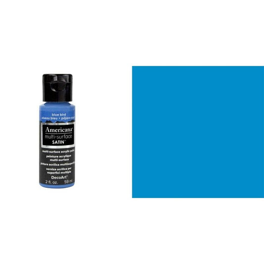DecoArt Blue Bird Multi Surface Satin 2oz