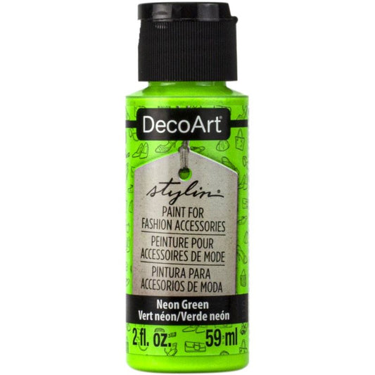 DecoArt Neon Green Stylin